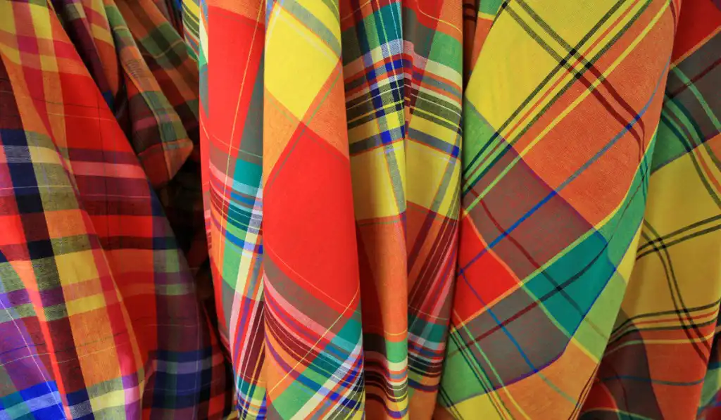 Vibrant Creole Madras Fabric